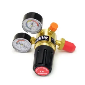 Single-Stage Two-Gauge Regulator — 1.5 Bar