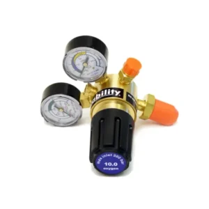 Single-Stage Two-Gauge Regulator — 10 Bar