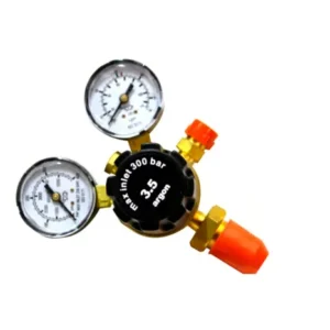 Single-Stage Two-Gauge Regulator — 3.5 Bar