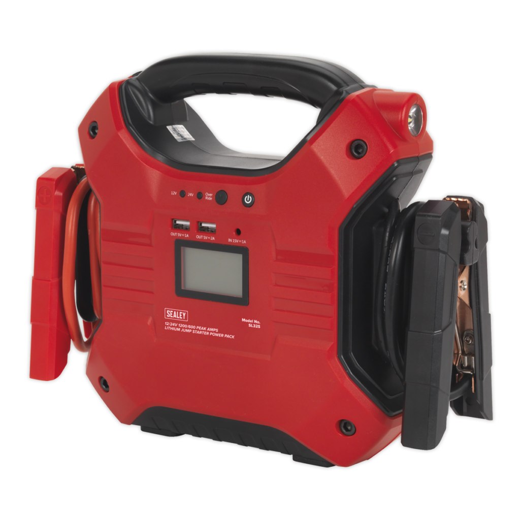 1200/450A 12/24V Jump Starter Power Pack Lithiumion Phosphate (LiFePo4) RStools