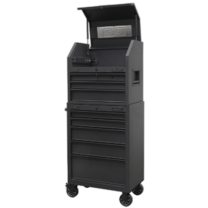 9 Drawer Tool Chest Combination with Power Bar