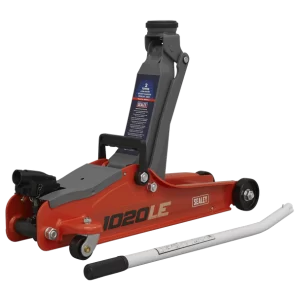 Low Profile Short Chassis Trolley Jack 2 Tonne - Red