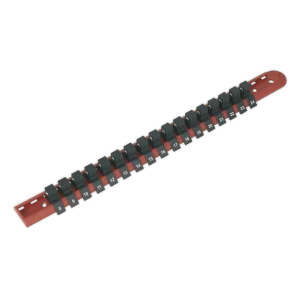 Premier Socket Retaining Rail with 17 Clips 1/2"Sq Drive