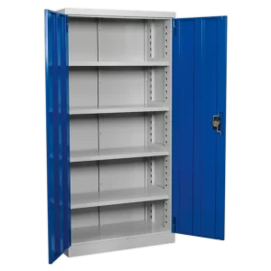 Premier Industrial™ Cabinet with 4 Shelves 1800mm