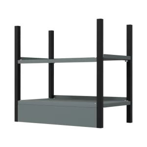 Modular Storage Base unit 2 Shelves 580mm