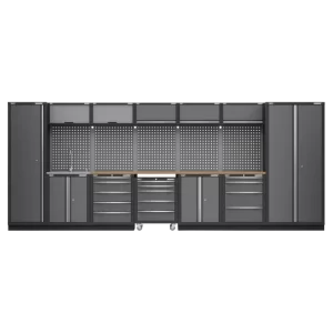 Superline PRO® Storage System with Pressed Wood Worktop 4.92m