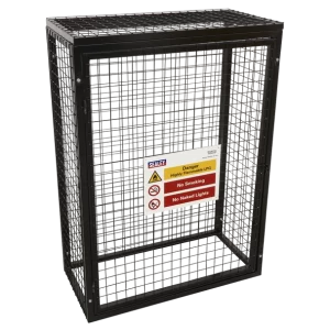 Gas Cylinder Safety Cage - 2 x 47kg