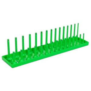 Premier Socket Holder 3/8"Sq Drive 6-21mm - Hi-Vis Green