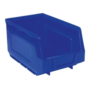 Plastic Storage Bin 150 x 240 x 130mm, Blue - Pack of 38