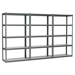 Racking Unit with 5 Shelves 600kg Capacity Per Level