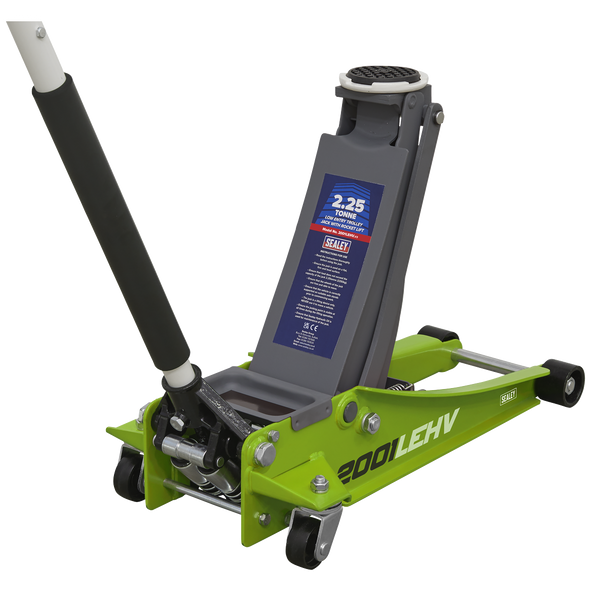 Sealey Low Profile Rocket Lift Trolley Jack 2.25 Tonne - Green