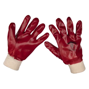 Worksafe® PVC Knit Wrist Gloves, Large - Pair