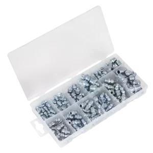 Metric/BSP/UNF Grease Nipple Assortment 130pc
