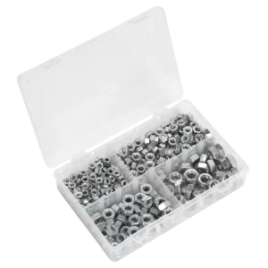 Steel Nut Assortment DIN 934 - 1/4"-1/2"UNF 320pc
