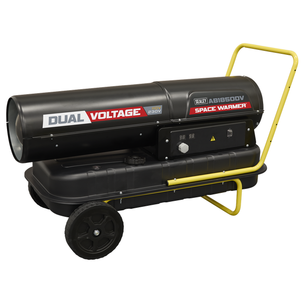 Dual Voltage Space Warmer® Kerosene/Diesel Heater with Wheels 185,000Btu/hr(55kW)