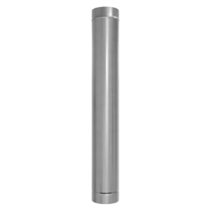 Stainless Steel Exhaust/Flue End Pipe for ABI600 & ABI1000 120 x 1000mm