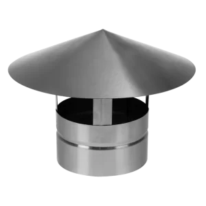 Stainless Steel Exhaust/Flue Rain Cap for ABI600 & ABI1000 120mm