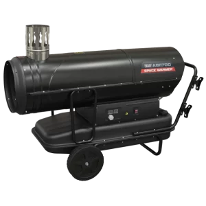 Space Warmer® Indirect Kerosene/Diesel Heater with Wheels 170,000Btu/hr