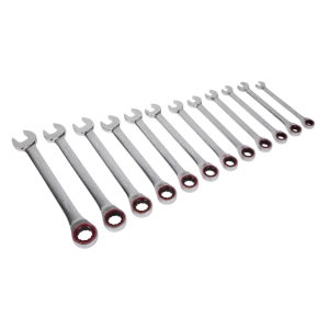 Premier Platinum Combination Ratchet Spanner Set 12pc