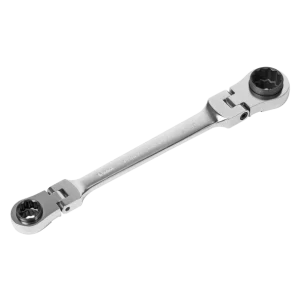 Premier Platinum 4-in-1 Flexi-Head Reversible Ratchet Ring Spanner