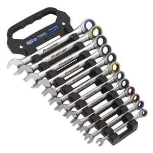 Premier Platinum Combination Ratchet Spanner Set 12pc
