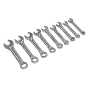 Siegen Stubby Combination Spanner Set 9pc