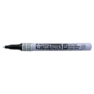 Sakura Fine Pen Touch - White