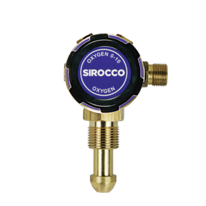 Sirocco Oxygen Regulator (Plugged - Bottom Entry)