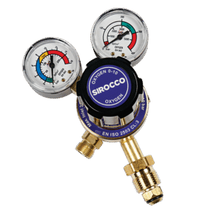 Sirocco Oxygen Regulator (2 Gauge- Bottom Entry)