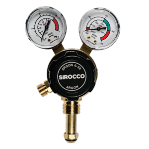 Sirocco Argon Regulator (2 Gauge - Bottom Entry)