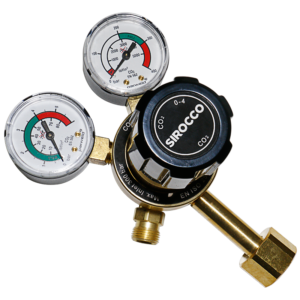 Sirocco CO2 Regulator (2 Gauge)