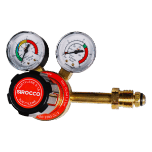 Sirocco Acetylene Regulator (2 Gauge - Side Entry)