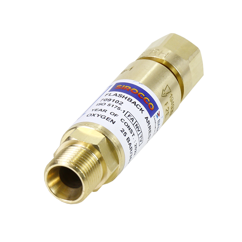 Sirocco In-Line Oxygen Flashback Arrestor