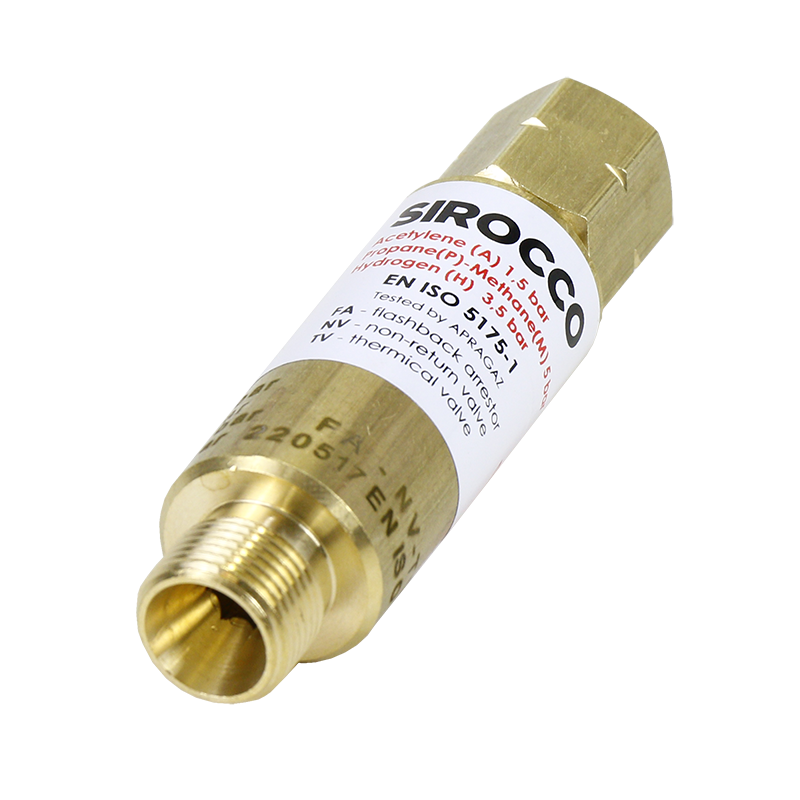 Sirocco In-Line Fuel Flashback Arrestor