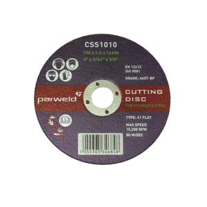 Flat Cutting Disc - 100x1