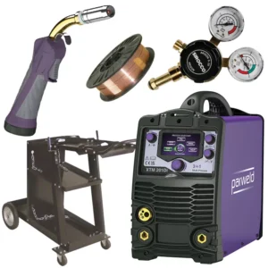 200A 3 in 1 Multi-Process Inverter Machine Package 1 with Trolley