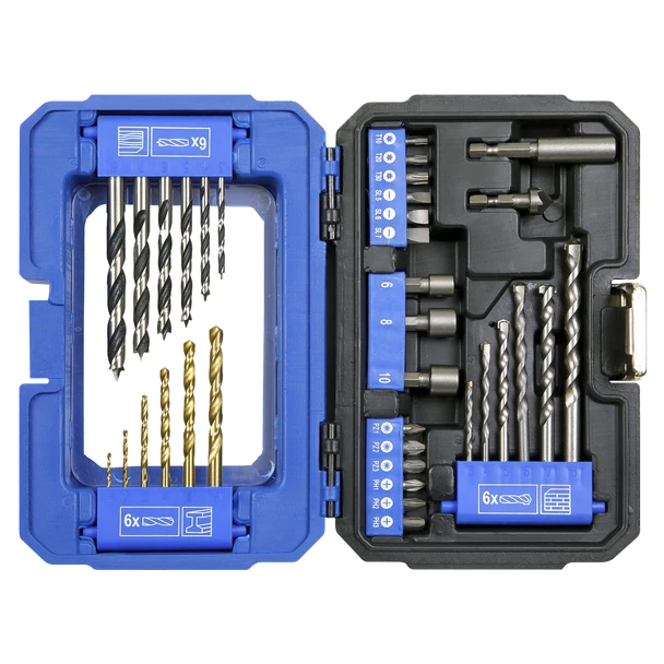 Drill & Bit Accessory Set 35pc