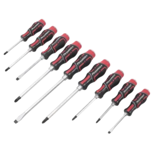 Premier Hammer-Thru Screwdriver Set 9pc