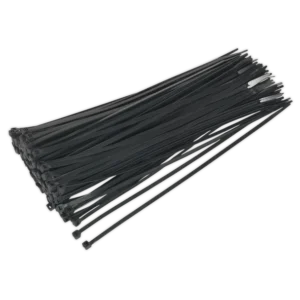 Cable Tie 300 x 4.8mm, Black - Pack of 100