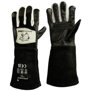 Panther BLACK MIG Gauntlets - Size 10