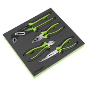 Siegen Comfort Grip Pliers Set 4pc