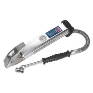 Long Type Tyre Inflator with Twin Push-On Connector