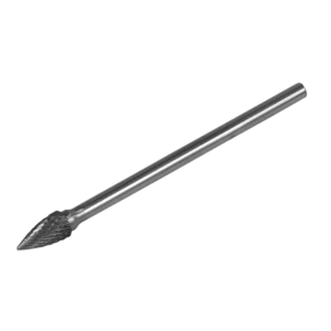 Tungsten Carbide Rotary Burr Extra-Long Arc Pointed Nose 10mm
