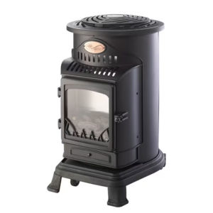 Calor Gas 3kW Matt Black Provence Stove Portable Gas Heater